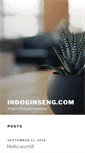 Mobile Screenshot of indoginseng.com